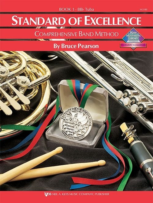 KJOS W21BS Standard of Excellence Comprehensive Book 1 - Tuba