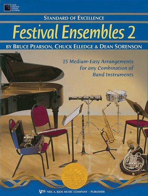 KJOS W29FL Standard of Excellence: Festival Ensembles Book 2 - Flute - Ray's Midbell Music