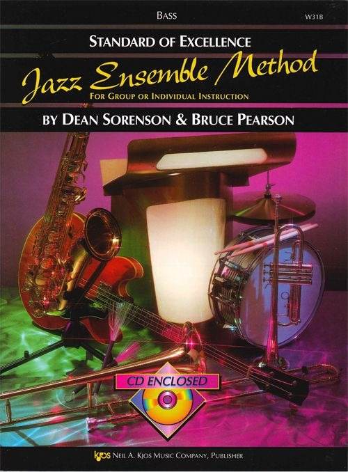 KJOS W31B Standard of Excellence Jazz Ensemble Method, Bass - Ray's Midbell Music