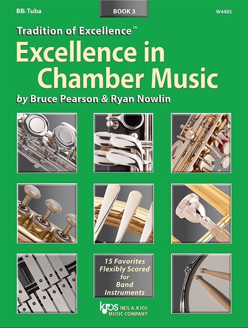 KJOS W44BS Excellence In Chamber Music Book 3 - Tuba