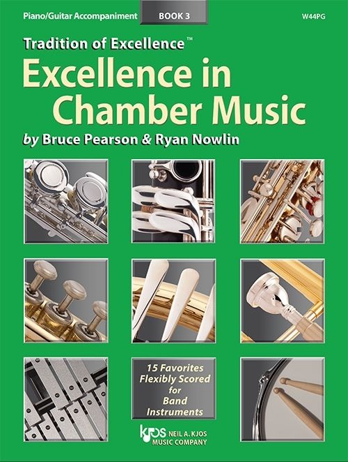 KJOS W44PG Excellence In Chamber Music Book 3 - Piano/Guitar