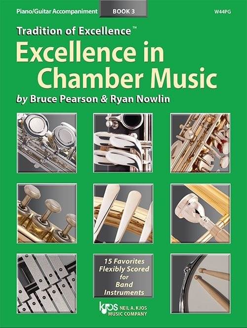KJOS W44PG Excellence In Chamber Music Book 3 - Piano/Guitar - Ray's Midbell Music