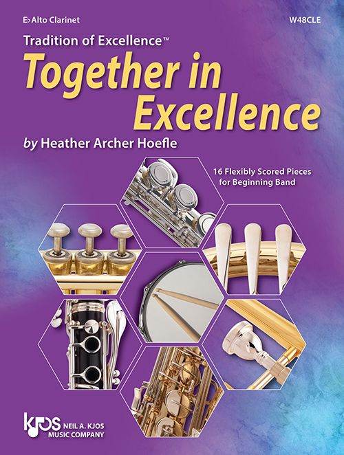 KJOS W48CLE Tradition of Excellence: Together In Excellence - Eb Alto Clarinet - Ray's Midbell Music