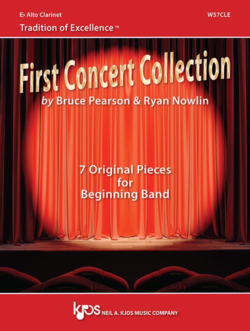 KJOS W57CLE TOE First Concert Collection, Eb Alto Clarinet