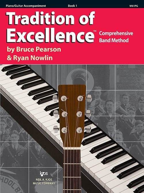 KJOS W61PG Tradition of Excellence Book 1, Piano/Guitar - Ray's Midbell Music
