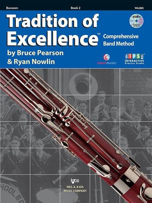 KJOS W62BN Tradition of Excellence Bassoon Book 2 - Ray's Midbell Music