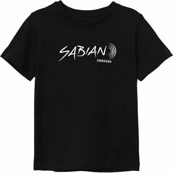 SABIAN 61034L Logo Black T-Shirt (Large)