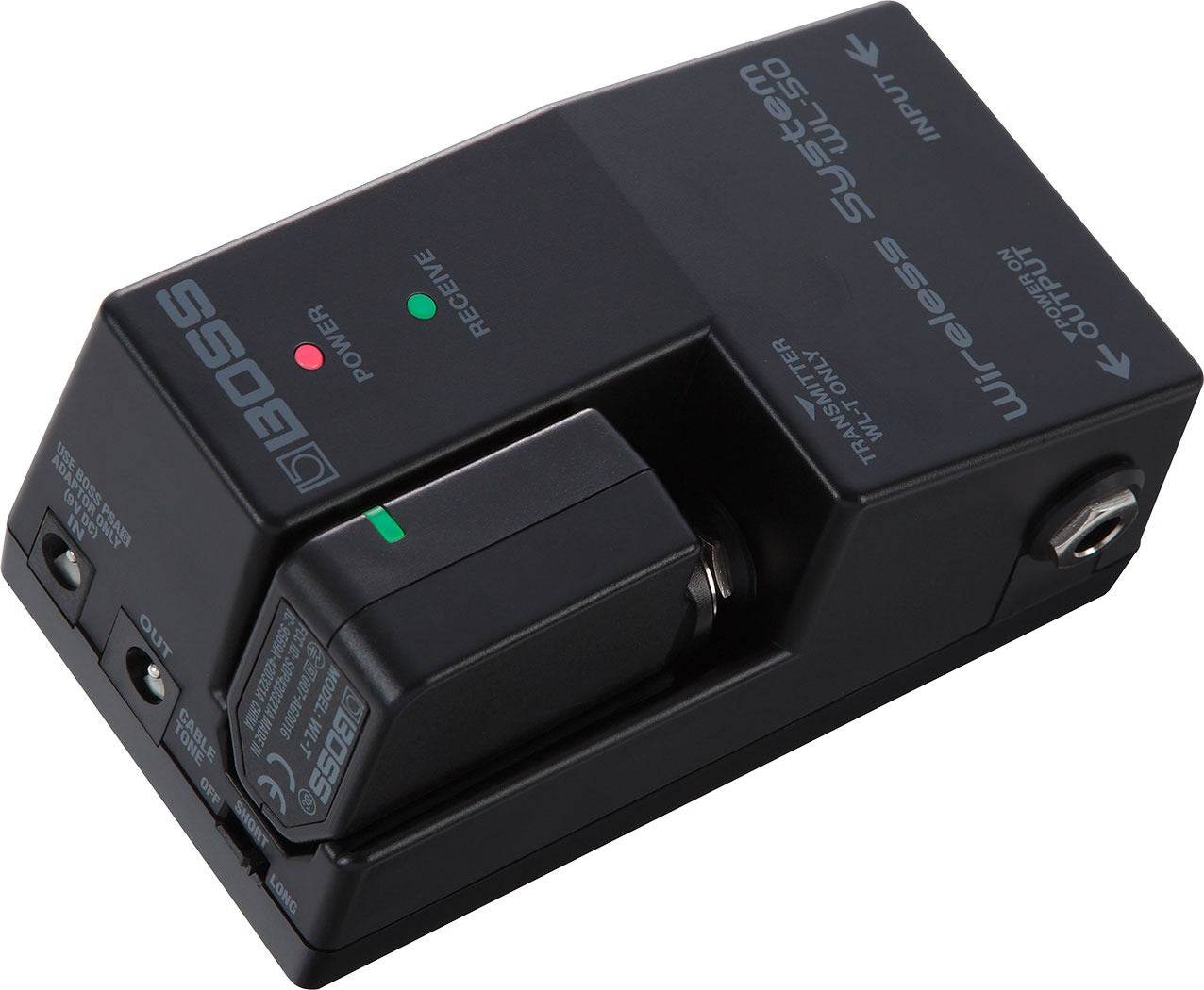 BOSS WL50 Guitar Wireless System w/ Integrated Transmitter Dock for Pedalboard - Ray's Midbell Music