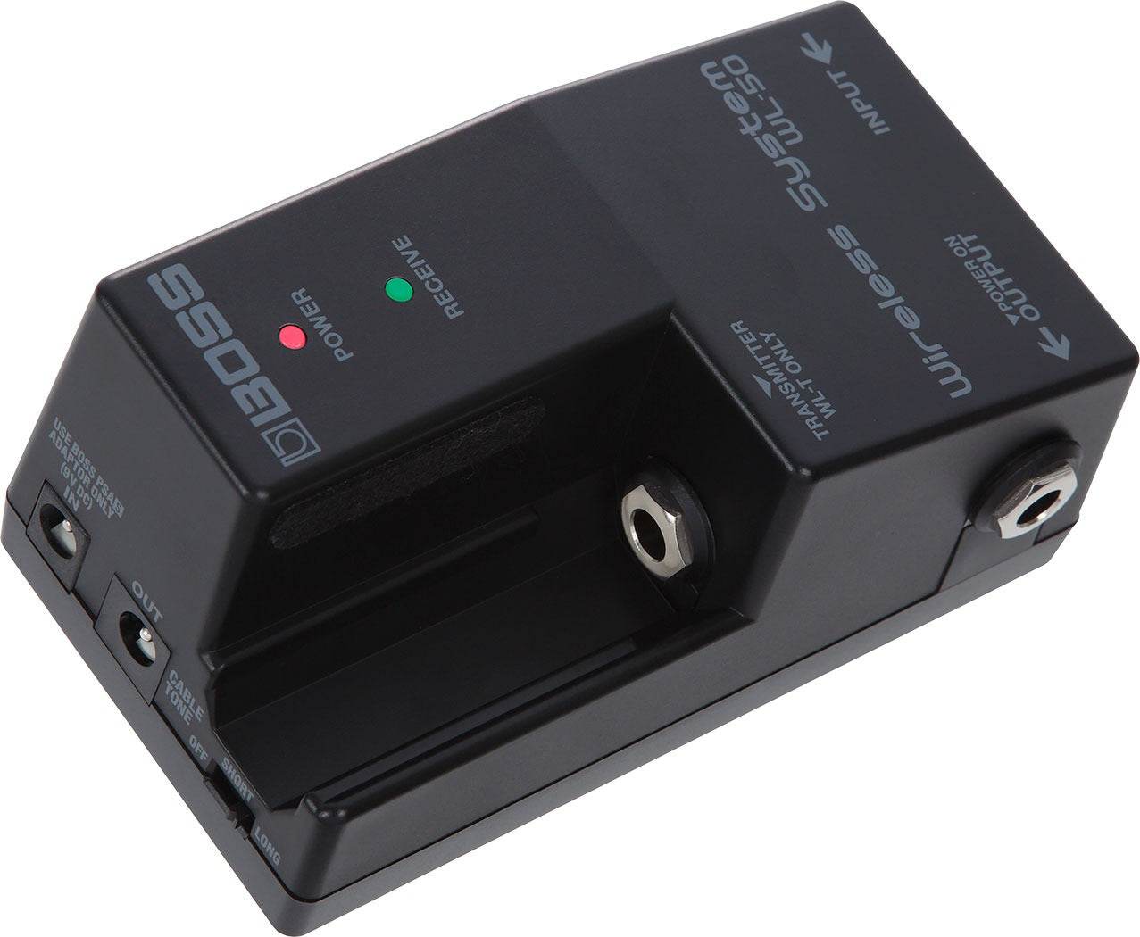 BOSS WL50 Guitar Wireless System w/ Integrated Transmitter Dock for Pedalboard - Ray's Midbell Music