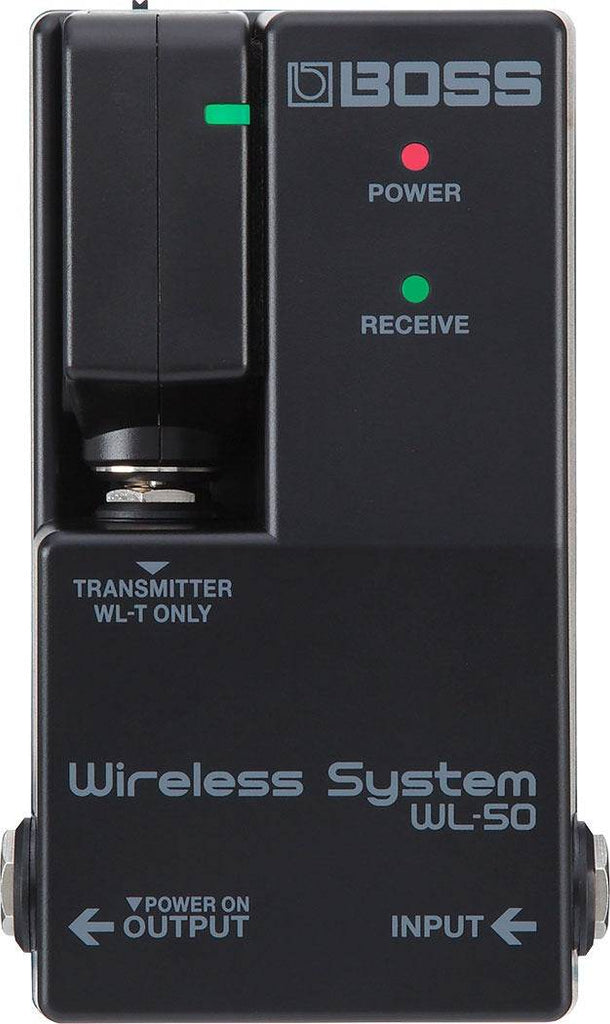 BOSS WL50 Guitar Wireless System w/ Integrated Transmitter Dock for Pedalboard - Ray's Midbell Music