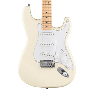 FENDER 0266220505 Standard Series Stratocaster Electric Guitar ( Olympic White )