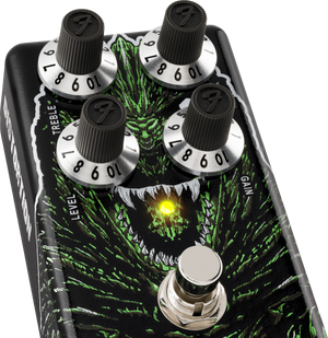 FENDER 0234557100 Godzilla Graphic Distortion Stomp Box Effects Pedal