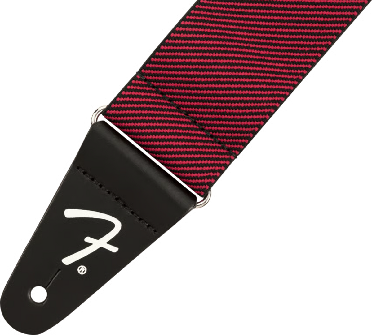 Fender 0990685002 2" WeighLess Tweed Strap, Red
