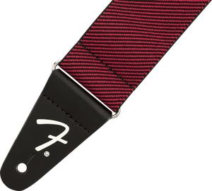 Fender 0990685002 2" WeighLess Tweed Strap, Red