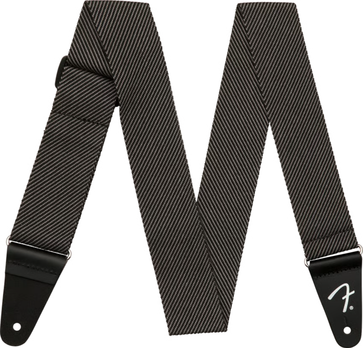 Fender 0991447406 2" Modern Tweed Strap, Gray/Black