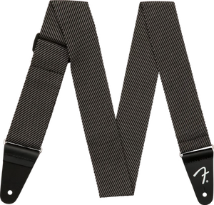 Fender 0991447406 2" Modern Tweed Strap, Gray/Black