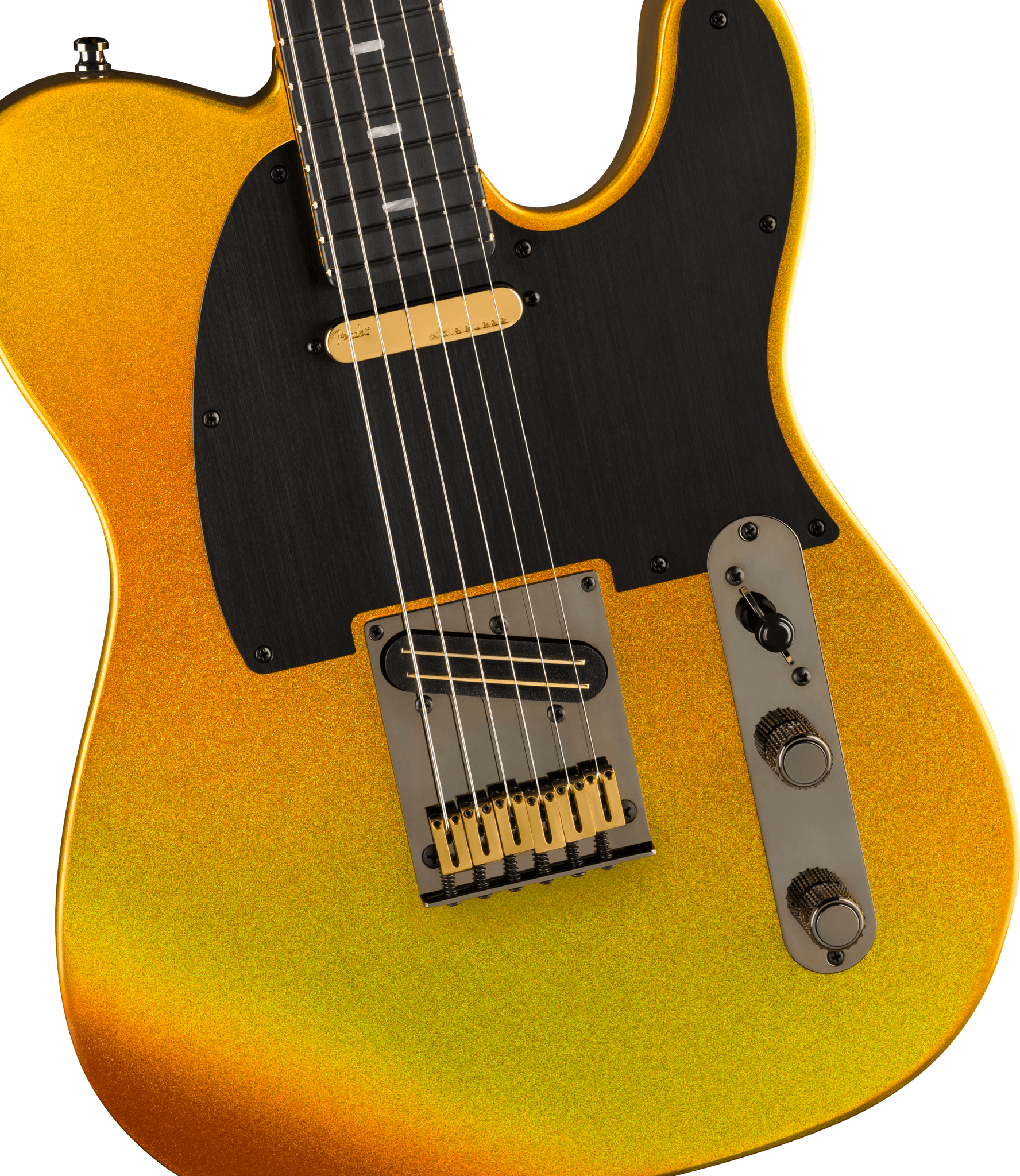 FENDER 0177011728 75th Anniversary American Ultra II Telecaster Electric Guitar w/ Case ( Liquid Gold )