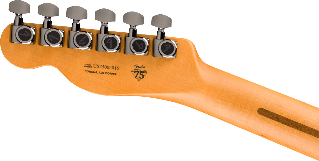 FENDER 0177011728 75th Anniversary American Ultra II Telecaster Electric Guitar w/ Case ( Liquid Gold )