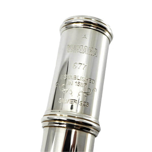 YAMAHA YFL677HCTLPGP Pro Flute, Offset G w/ Split E Mechanism, Gold Lip Plate - Ray's Midbell Music