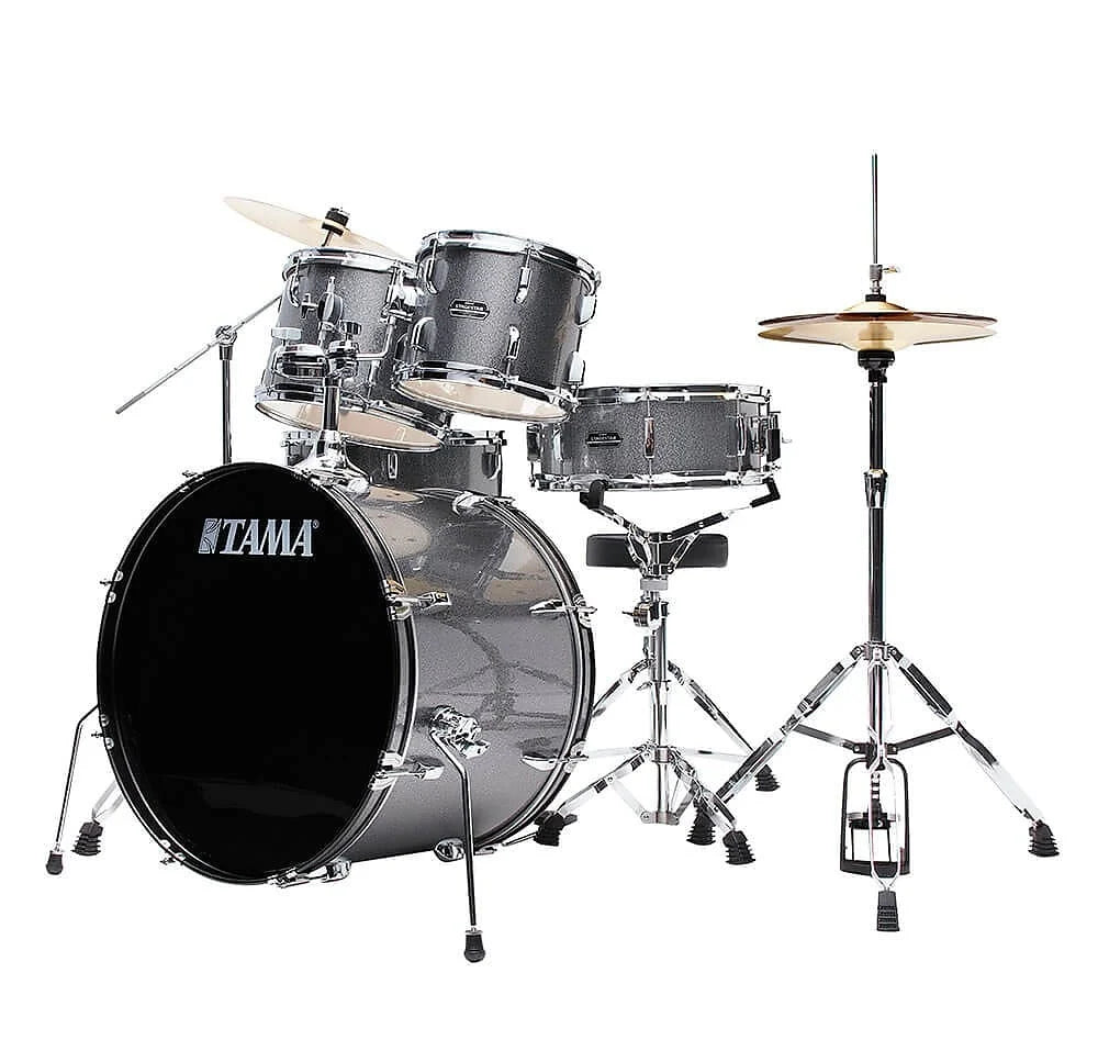 Tama ST52H5CCSS 5 Piece Stagestar Complete Drum Set (Cosmic Silver Sparkle)