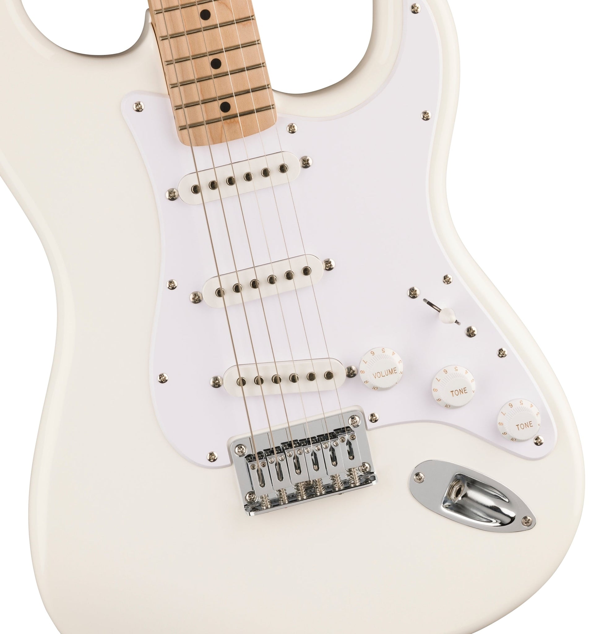 FENDER 0373252580 Sonic Stratocaster HT Electric Guitar (Arctic White)