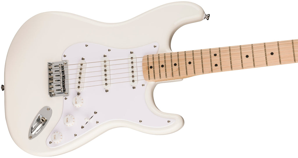 FENDER 0373252580 Sonic Stratocaster HT Electric Guitar (Arctic White)