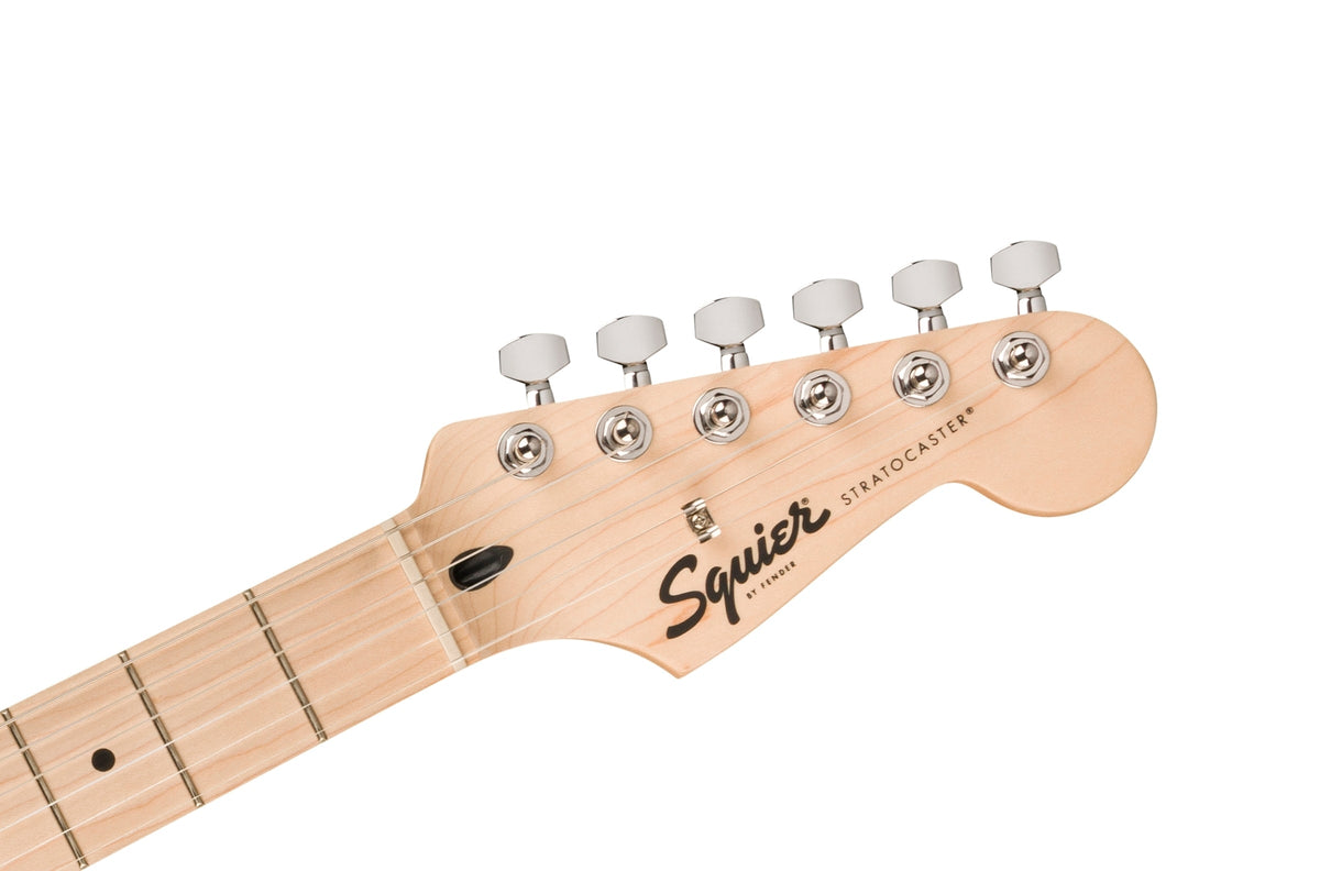 FENDER 0373252580 Sonic Stratocaster HT Electric Guitar (Arctic White)