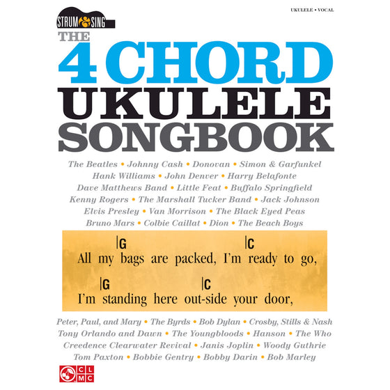 CHERRY LANE 114331 The 4-Chord Ukulele Songbook