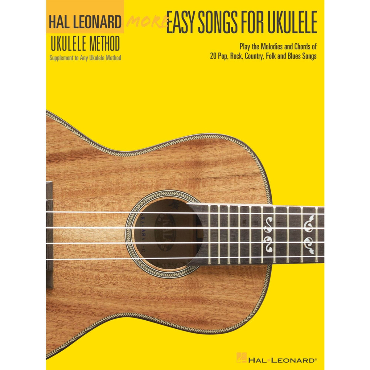 HAL LEONARD HL00118565 More Easy Songs for Ukulele - Ray's Midbell Music