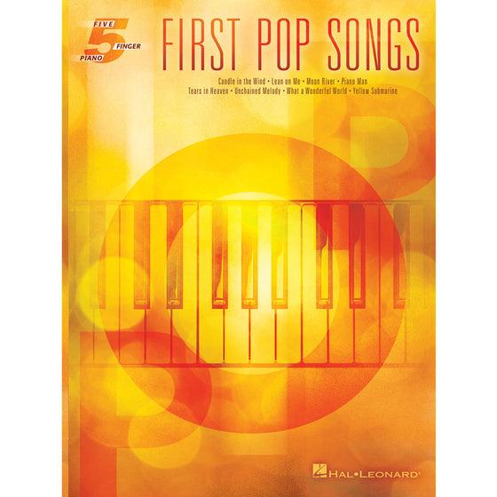 HAL LEONARD 123296 First Pop Songs