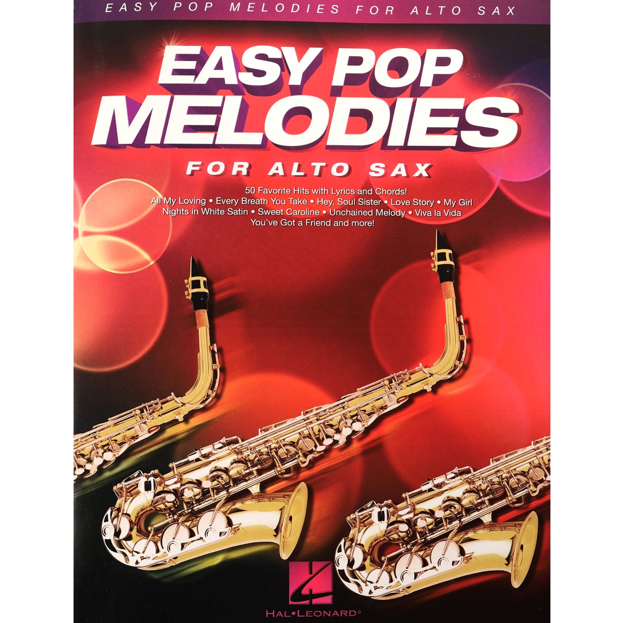 HAL LEONARD 125786 Easy Pop Melodies (Alto Sax)