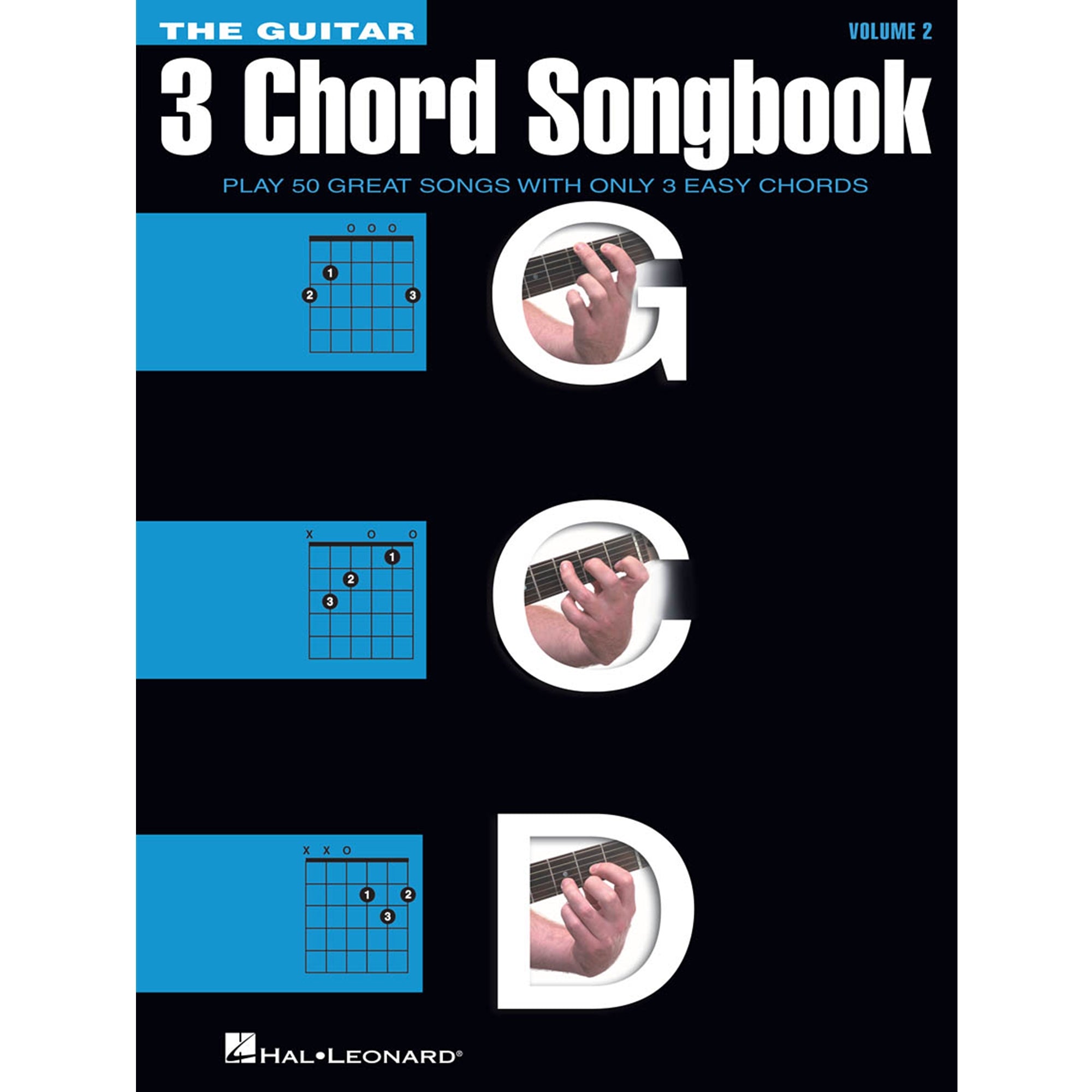HAL LEONARD 137260 The Guitar Three-Chord Songbook - Volume 2 G-C-D