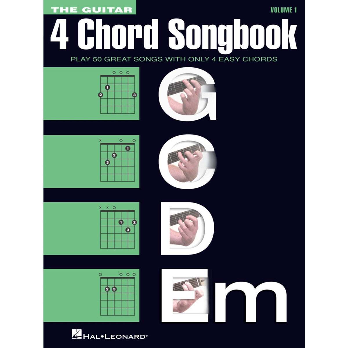 HAL LEONARD HL00137262 The Guitar Four-Chord Songbook G-C-D-Em - Ray's Midbell Music