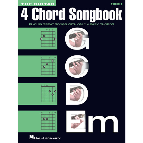 HAL LEONARD HL00137262 The Guitar Four-Chord Songbook G-C-D-Em