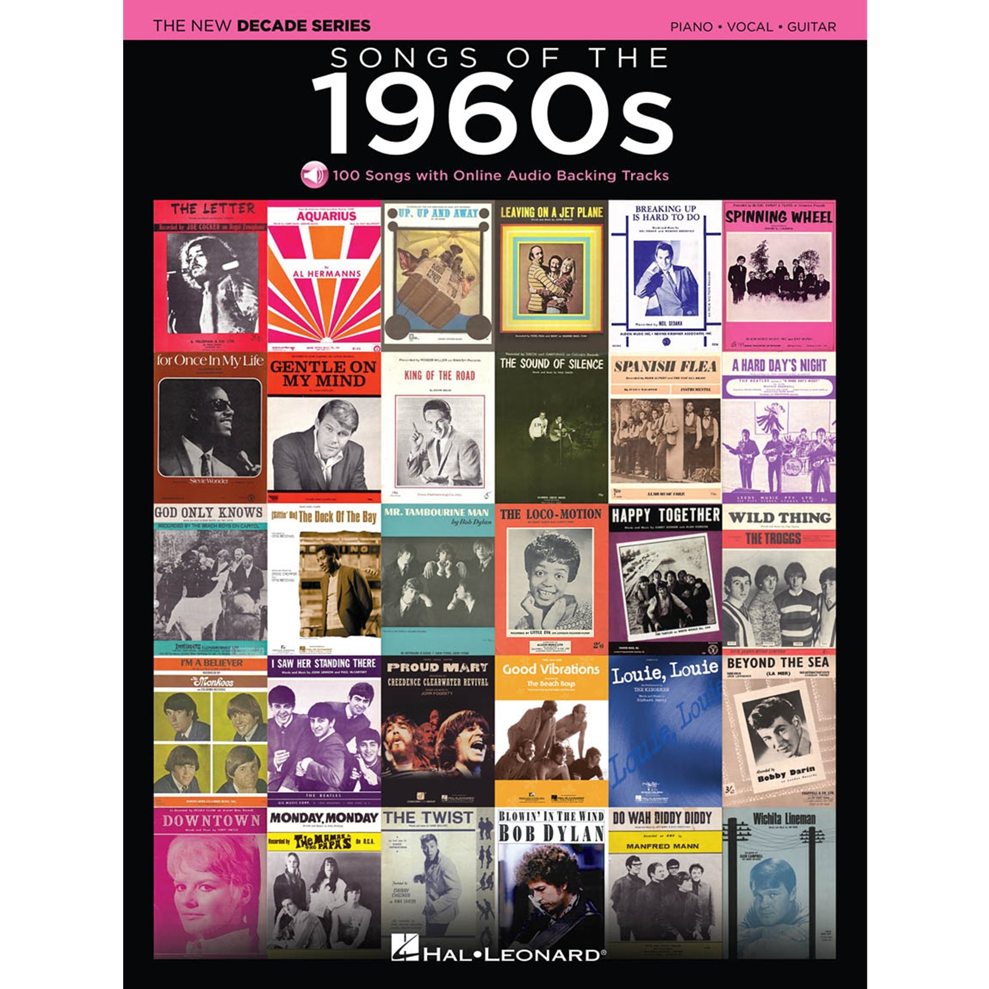 HAL LEONARD HL00137596 Songs of the 1960s