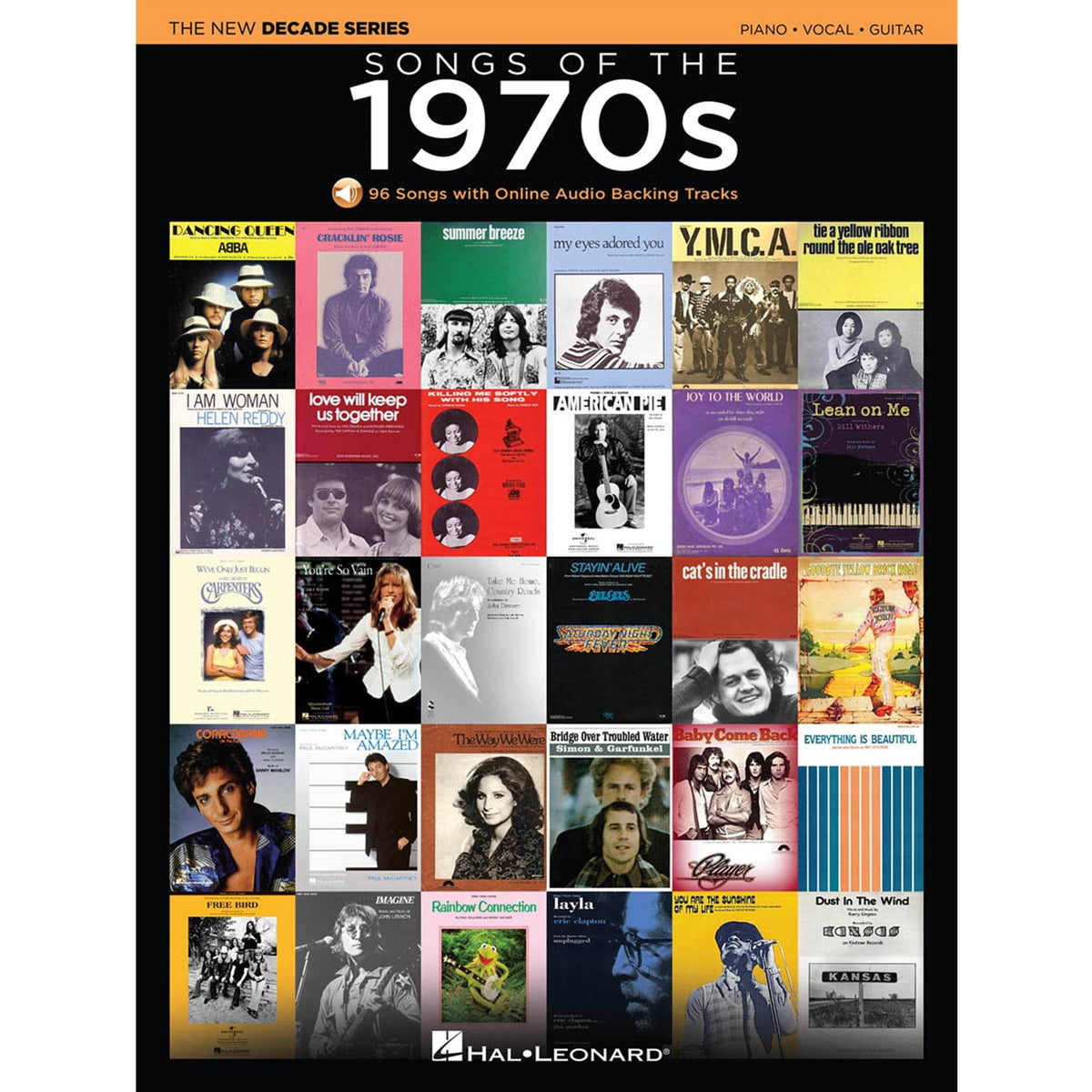 HAL LEONARD HL00137599 Songs of the 1970s - Ray's Midbell Music