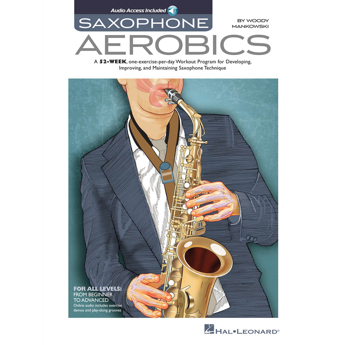 HAL LEONARD HL00143344 Saxophone Aerobics