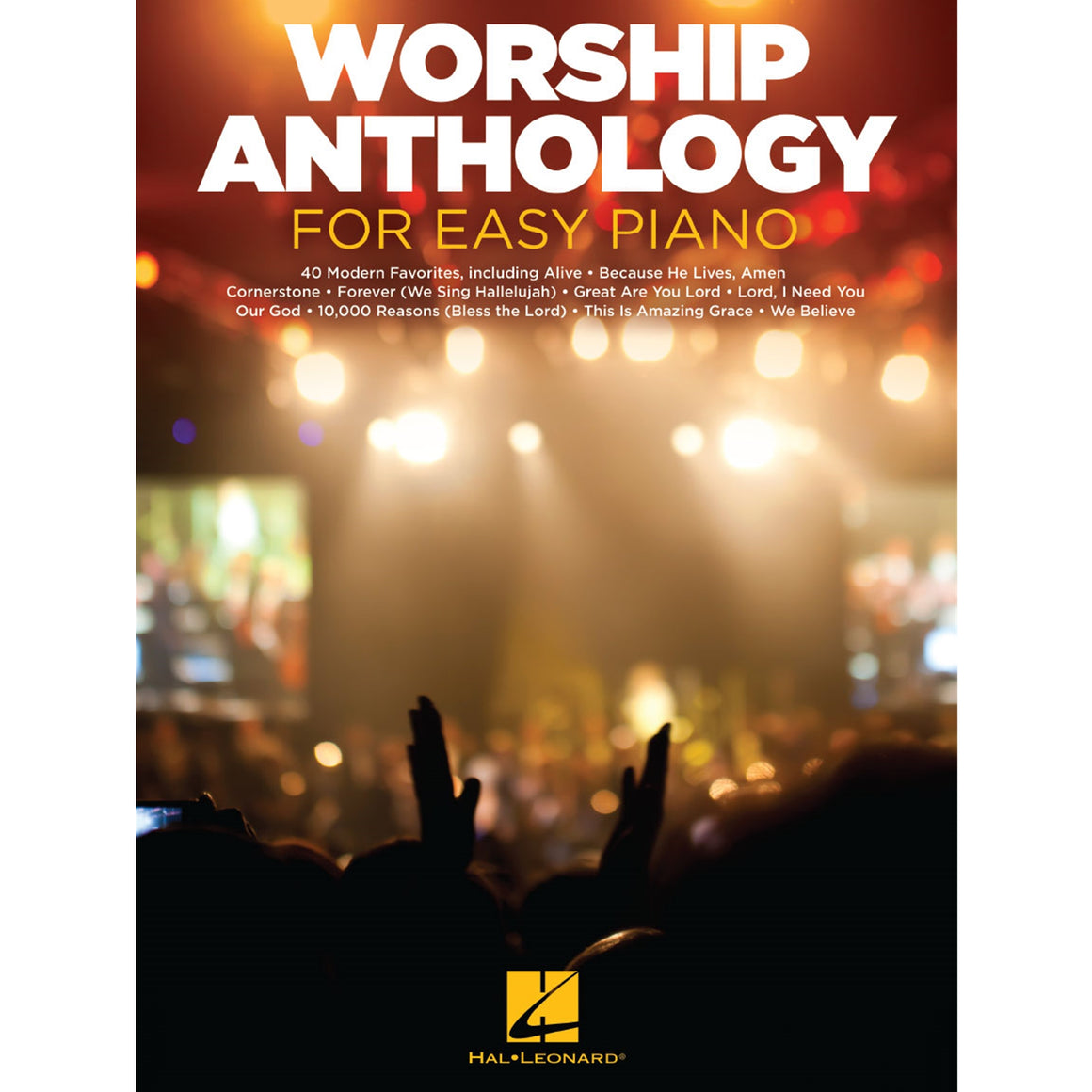 HAL LEONARD HL00147947 Worship Anthology for Easy Piano