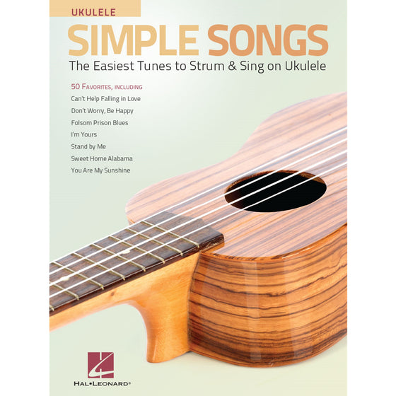 HAL LEONARD HL00156815 Simple Songs for Ukulele