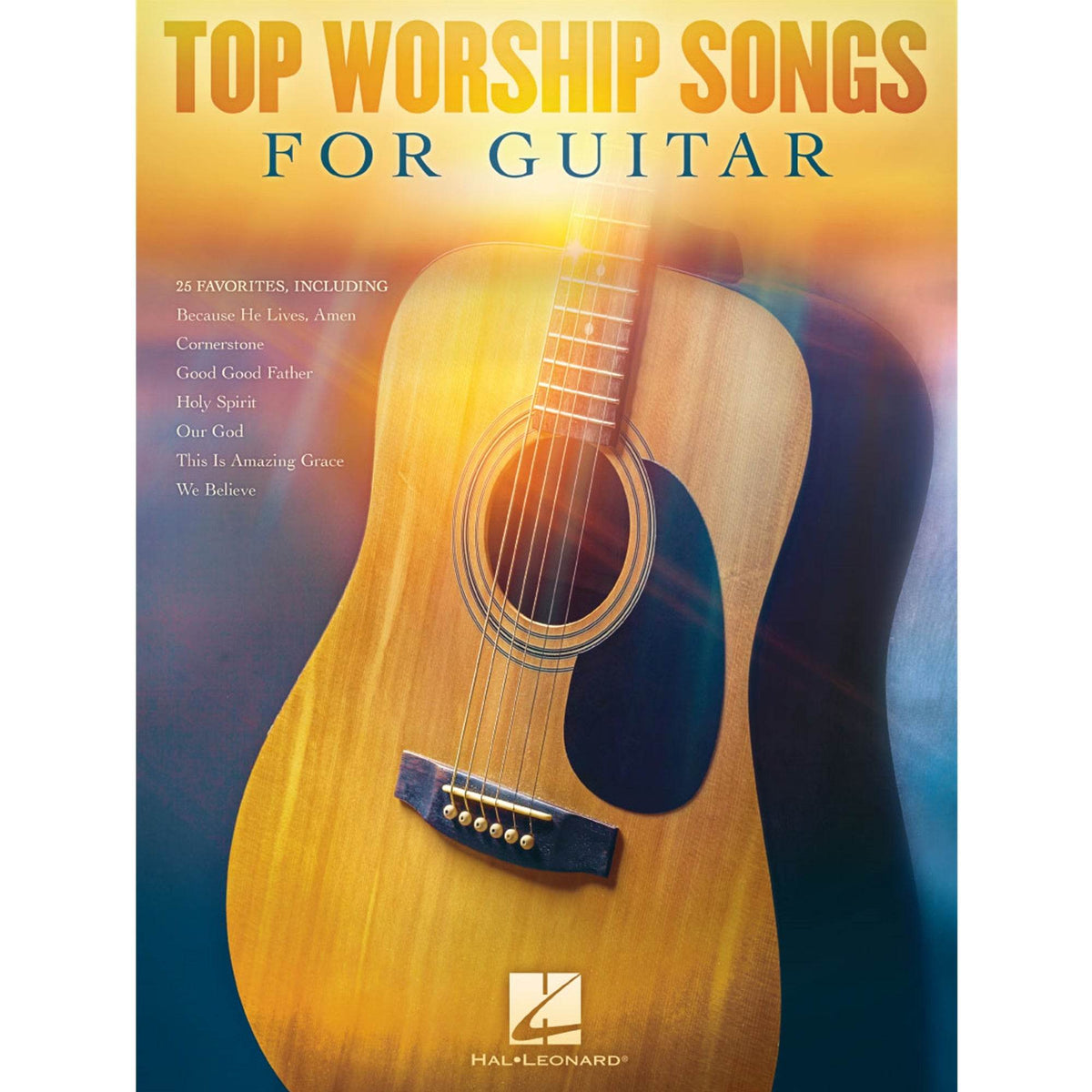 HAL LEONARD HL00160854 Top Worship Songs for Guitar - Ray's Midbell Music