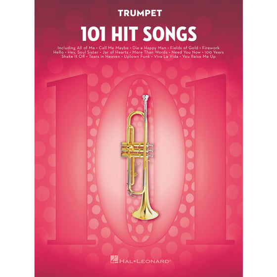 HAL LEONARD HL00197185 101 Hit Songs for Trumpet