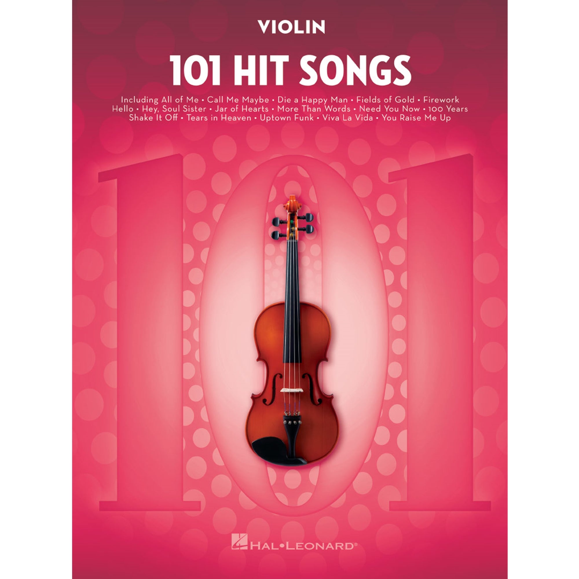 HAL LEONARD HL00197188 101 Hit Songs for Violin