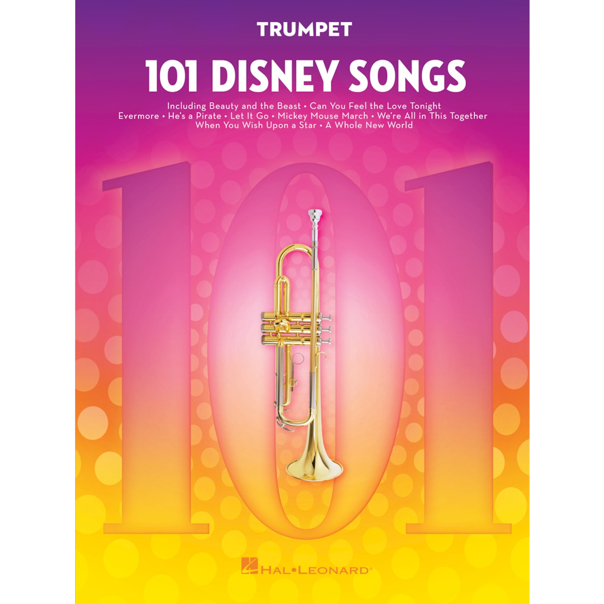 HAL LEONARD 244109 101 Disney Songs Trumpet