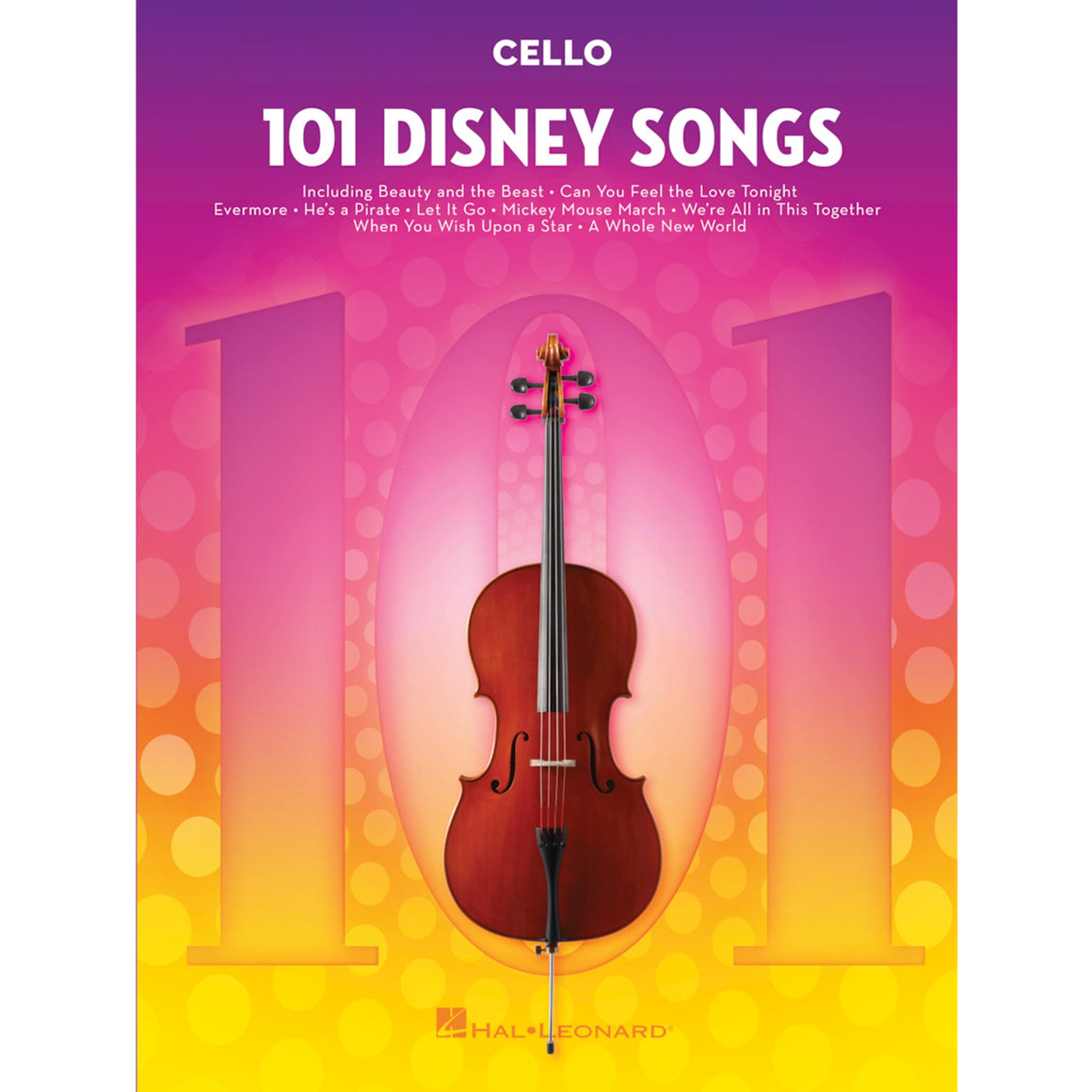 HAL LEONARD 244126 101 Disney Songs Cello