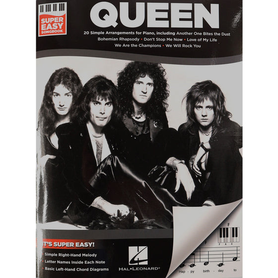 HAL LEONARD 294889 Queen - Super Easy Songbook