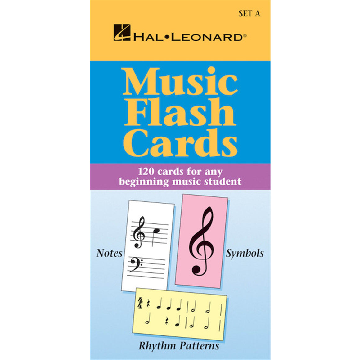HAL LEONARD 296034 Music Flash Cards - Set A