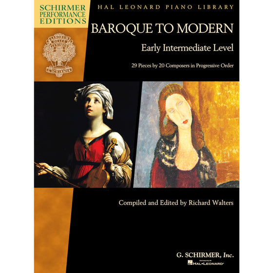 G.schirmer 297106 Baroque to Modern: Early Intermediate Level