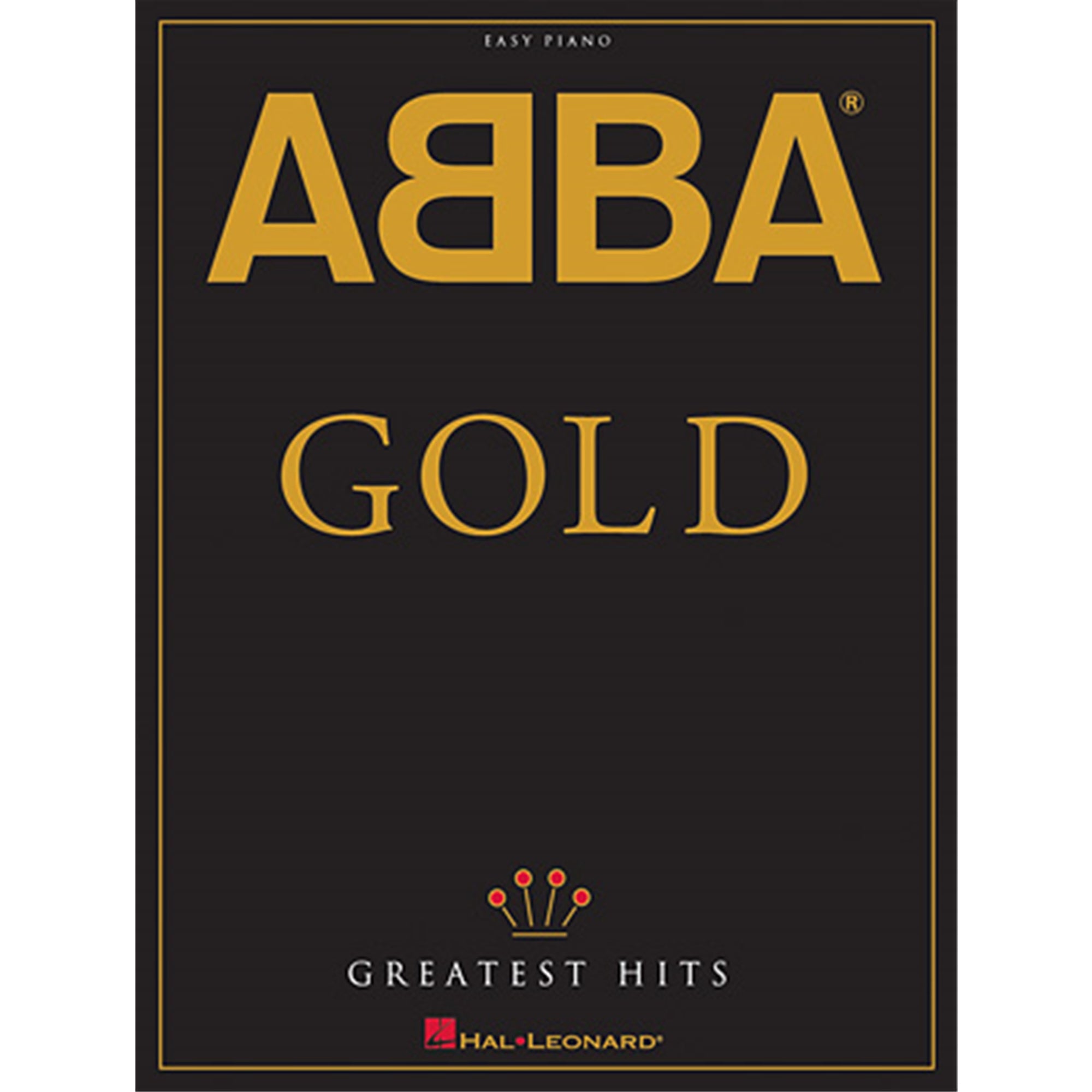 HAL LEONARD 306820 ABBA - Gold: Greatest Hits Easy Piano