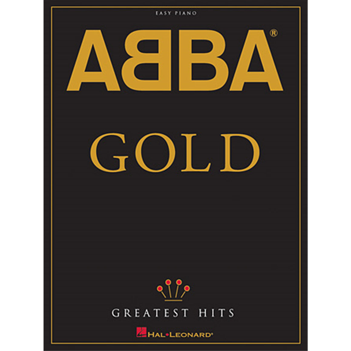 HAL LEONARD 306820 ABBA - Gold: Greatest Hits Easy Piano