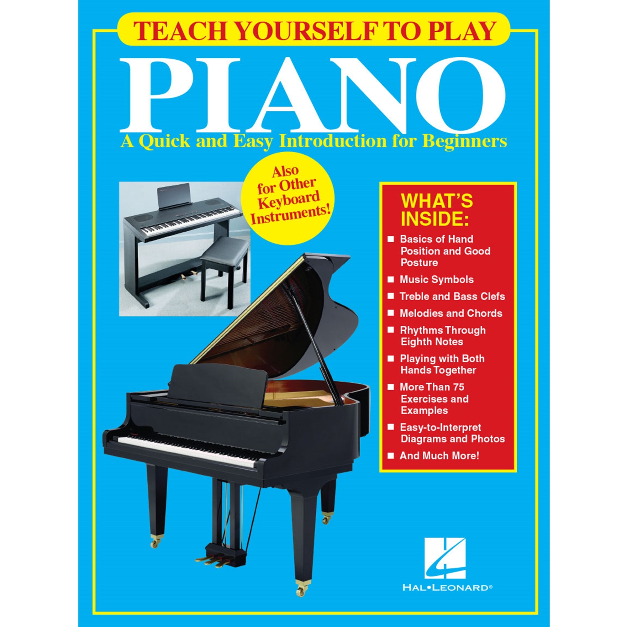 HAL LEONARD 311085 Teach Yourself to Play Piano